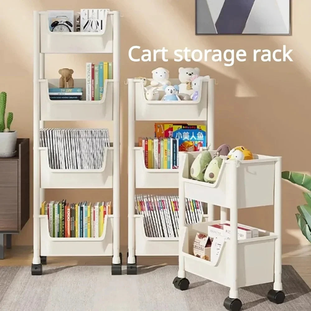 Trolley Bookshelf Storage