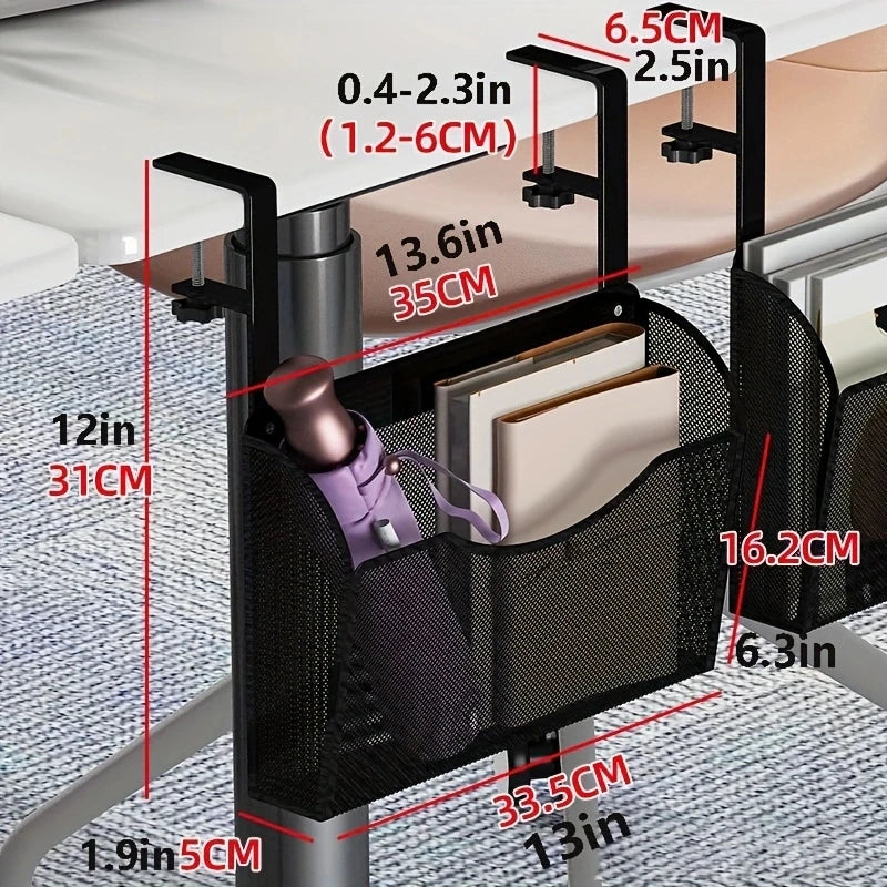 Under Table Storage Rack