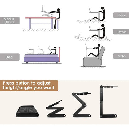 Aluminum Laptop Desk