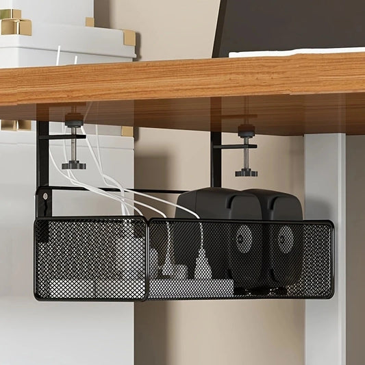 Under Table Storage Rack