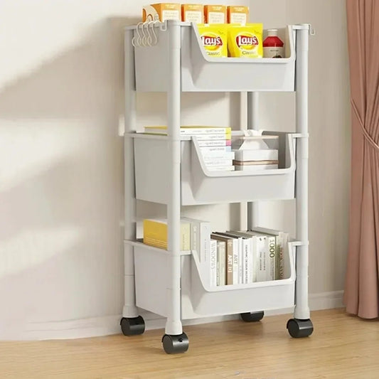 Trolley Bookshelf Storage